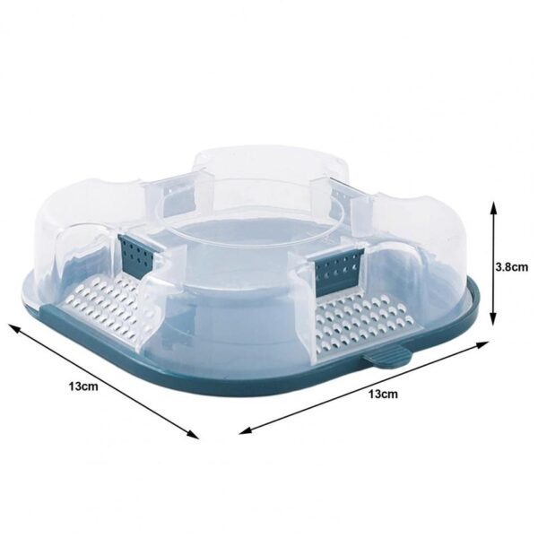 Cockroach Trap Transparent Cover Wide Entrance Porous Design 360 Degree All Round Lure Cockroach Catch Box Killer Kitchen Supply - Image 5