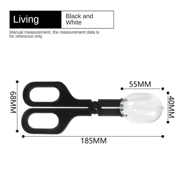 Bug Insect Catcher Scissors Tongs Tweezers Scooper Clamp Portable Insect Trap Handy Scoopers Outdoor Bug Catcher Garden Supplies - Image 7